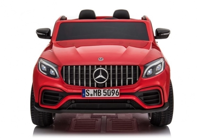 Auto elettrico per bambini Mercedes GLC 63S rosso verniciato