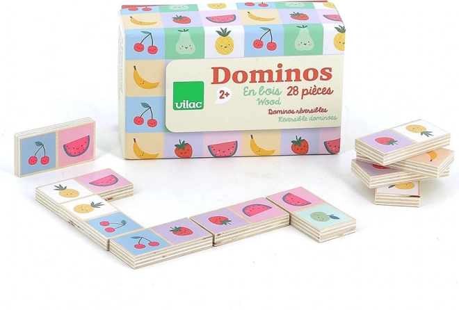 Domino in legno Frutta e Verdura Sarah Betz