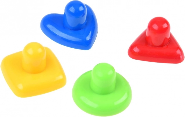Timbri educativi con forme di base