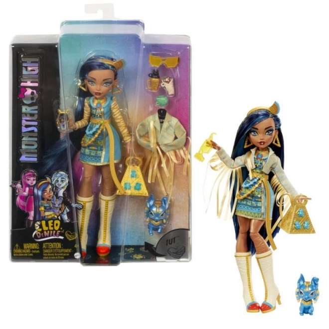 Bambola Monster High Cleo De Nile con Cagnolino