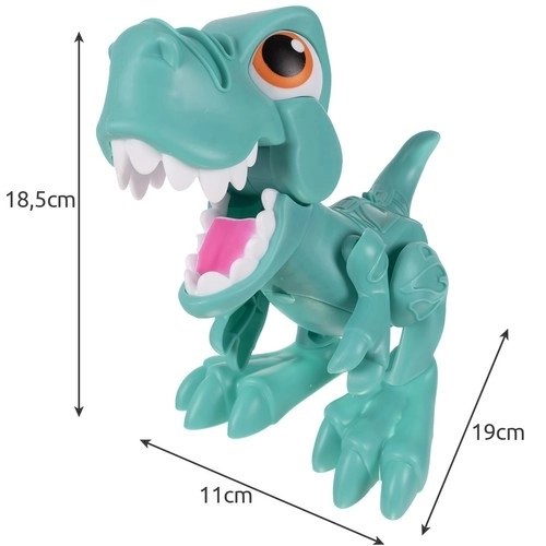 Dinosauro Mangia e Depone Uova con Pasta Modellabile e Formine