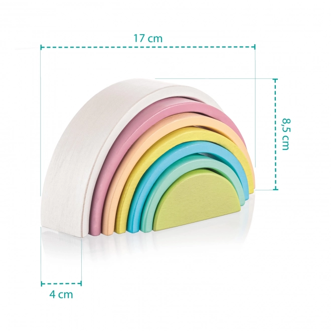 Arcobaleno di Legno Pieghevole Sunrise