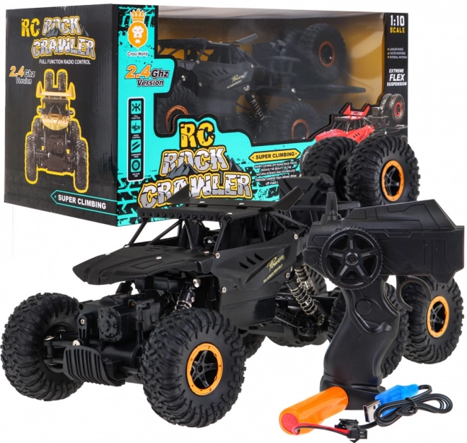 Crawler per bambini 6+ telecomandato 1:10 con trazione 6x6 e ruote di scorta