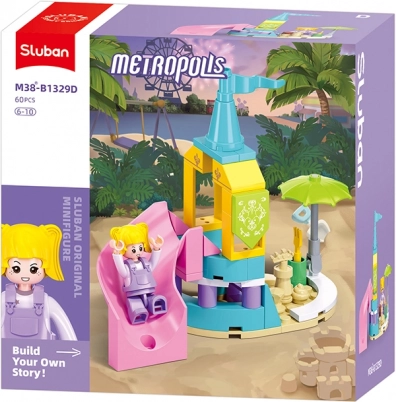 Sluban Metropolis Skluzavka