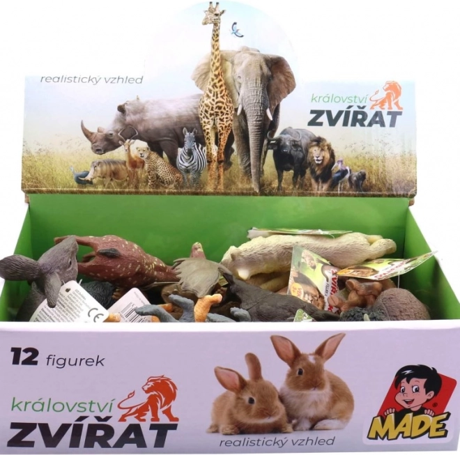 Set di animaletti del bosco 12 pezzi