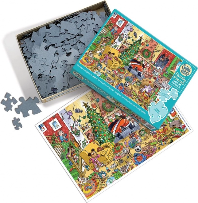 Puzzle Familiare Catturare Babbo Natale 350 Pezzi