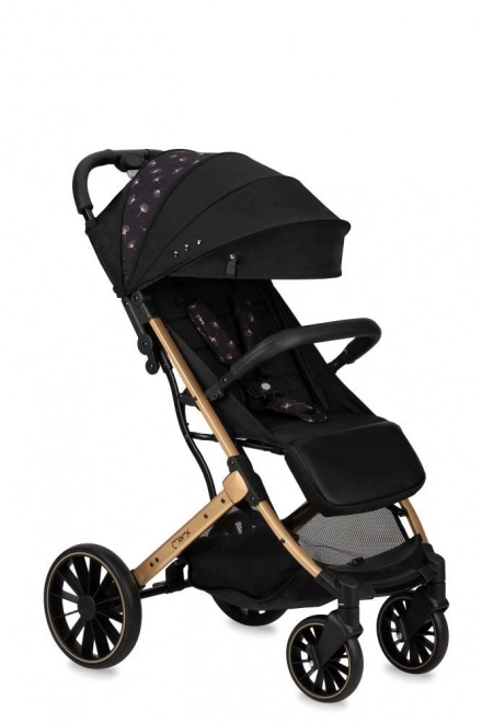 Passeggino sportivo MoMi Estelle Dakar nero Ginkgo