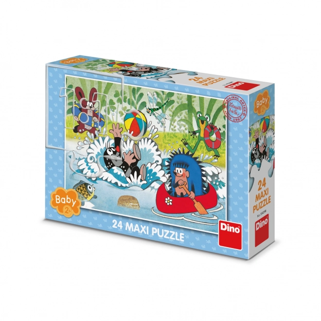 Puzzle Maxi Talpa nell'Acqua 24 Pezzi