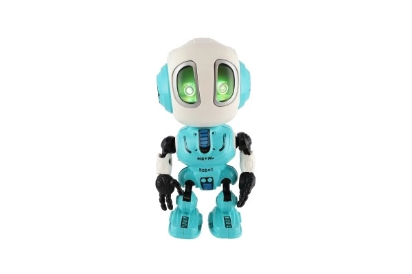 Robot ECHO blu con luci e suoni