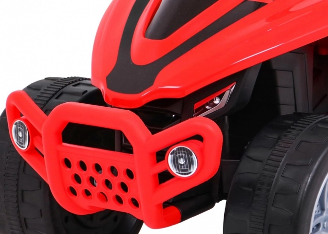 Quad Little Monster a batteria per bambini Rosso