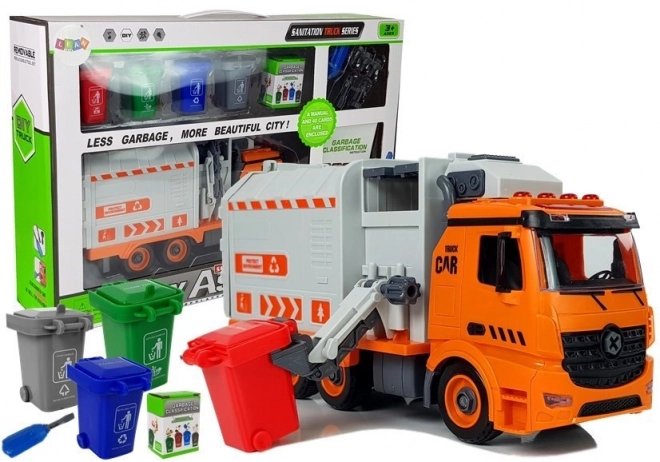 Gioco DIY Camion Raccolta Differenziata