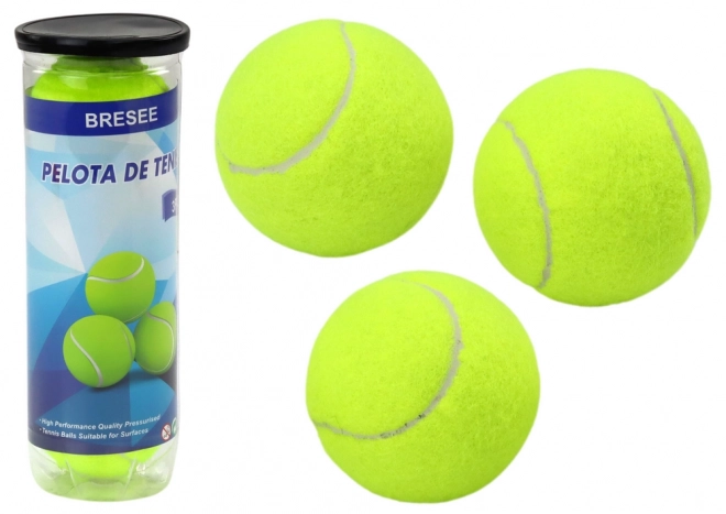 Set di palline da tennis gialle