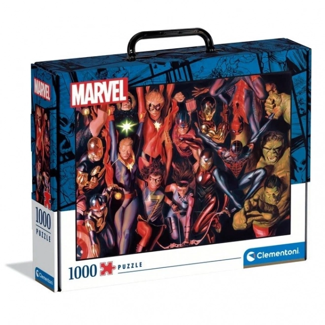 Puzzle Avengers 1000 pezzi con valigetta