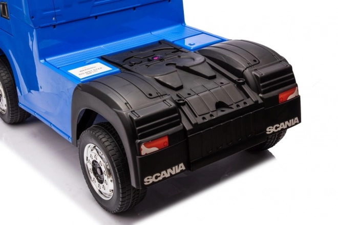 Auto elettrico per bambini Scania Niebieskie 4x4