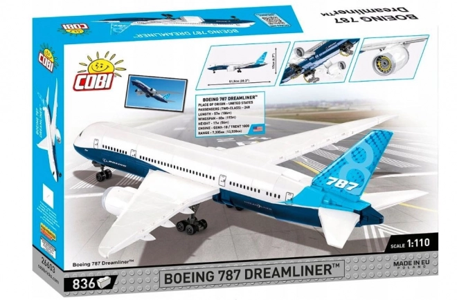 Boeing 787-8 Dreamliner modello da costruire