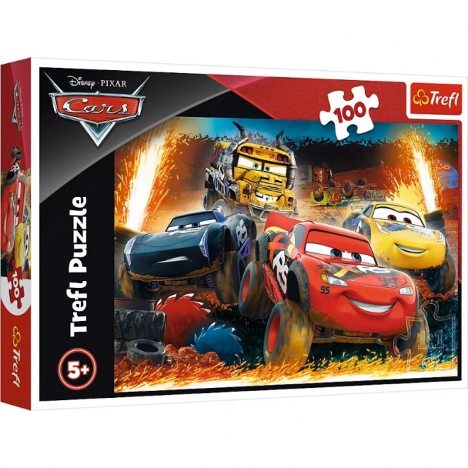 Puzzle 100 pezzi - Cars 3, Corsa Estrema