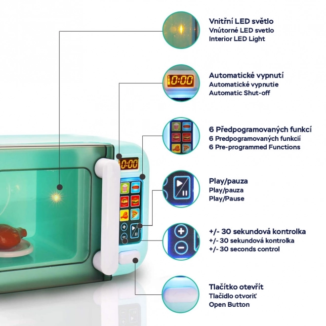 Forno a microonde per bambini 26 cm