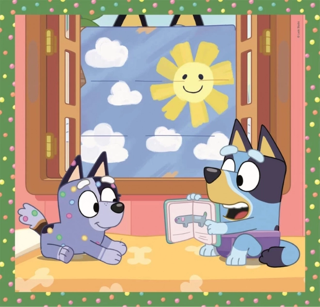 Puzzle Bluey 3x48 Clementoni