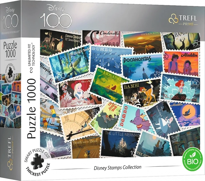 Puzzle Disney 100 anni: Francobolli 1000 pezzi