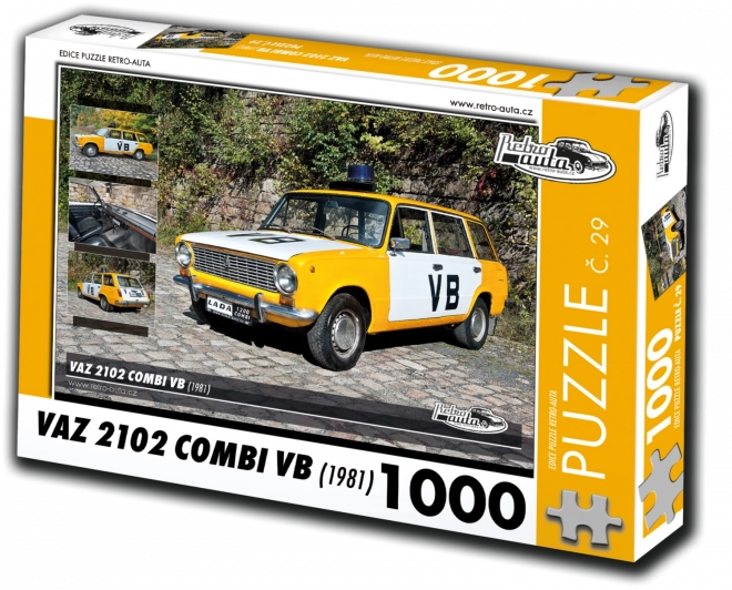 Puzzle retrò-auto Vaz 2102 Combi VB