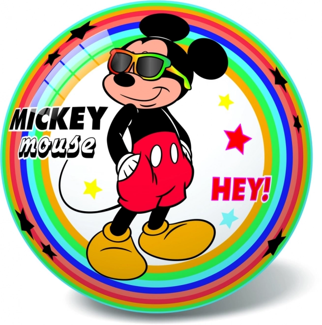 Palla Disney Mickey arcobaleno 14 cm