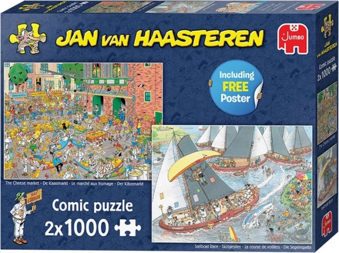 Puzzle Olandesi Tradizionali Jan van Haasteren 2x1000 Pezzi