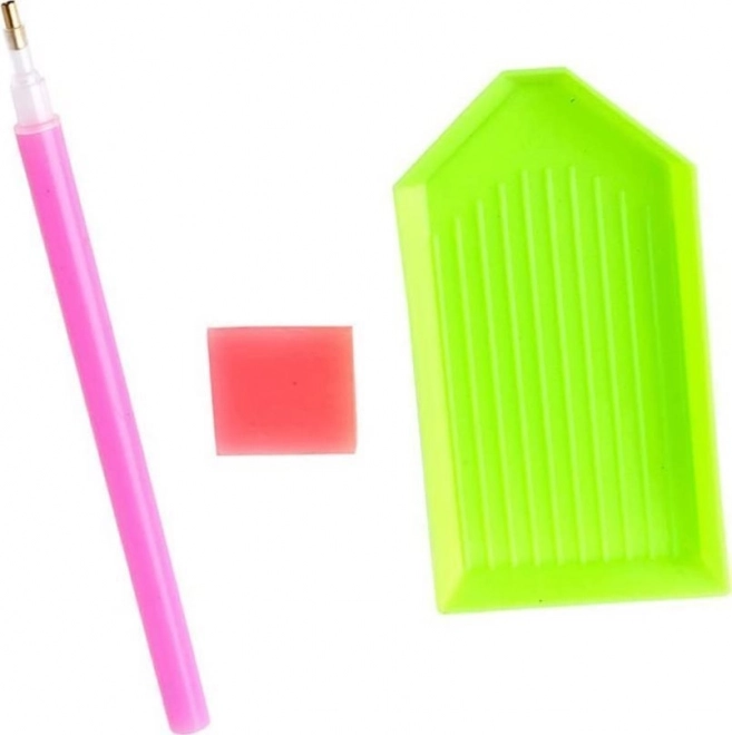 Norimpex Pittura con Diamanti Farfalla Colorata 30x40cm