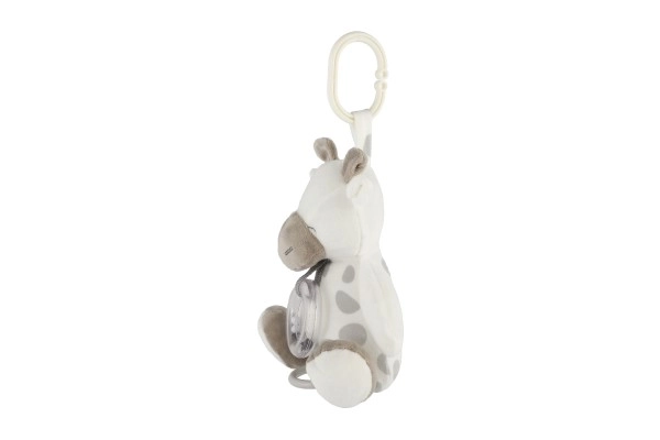 Carillon Giraffa 18 cm grigio-bianco