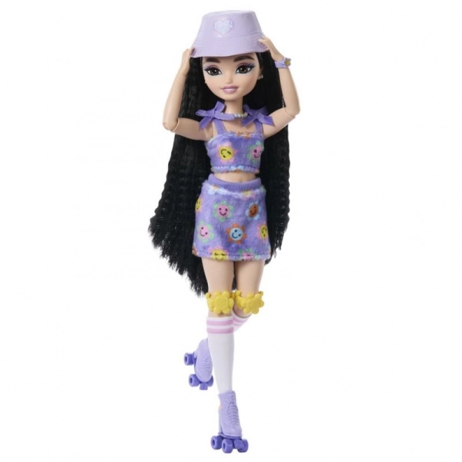 Bambola Barbie Dream Besties Renee sui pattini a rotelle