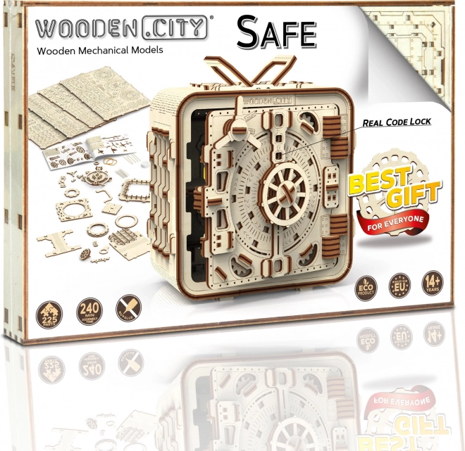 Cassaforte 3D in Legno WOODEN CITY