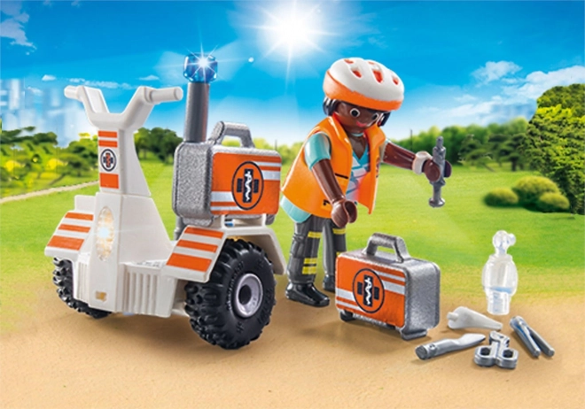 Duo Scooter di Soccorso con Luci PLAYMOBIL City Life