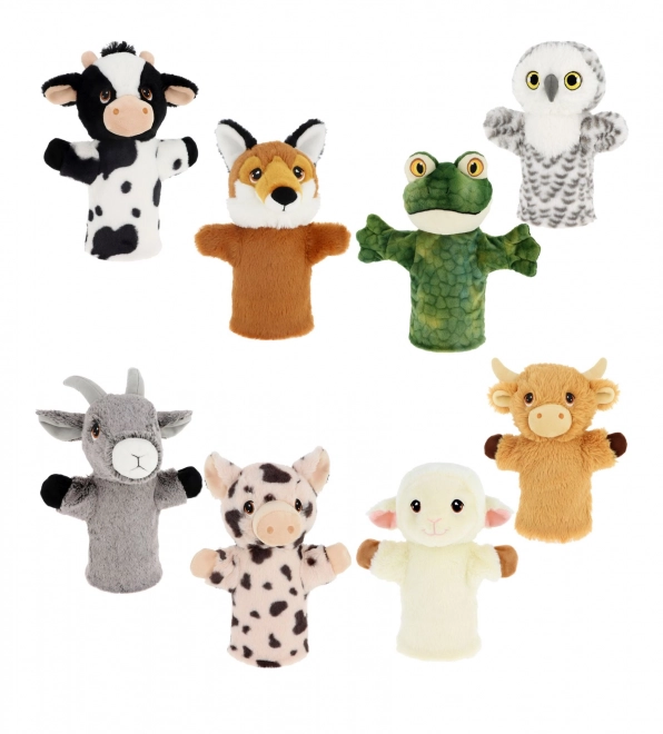 Maialino Eco Peluche Marionetta A Mano Keeleco