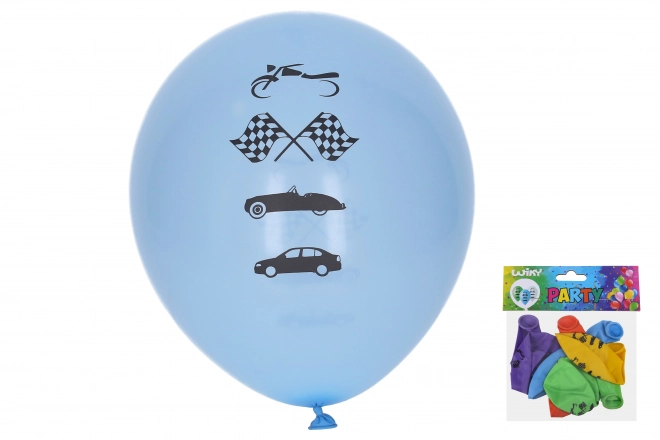 Palloncini Gonfiabili 30 cm Set 5 Pezzi - Cars