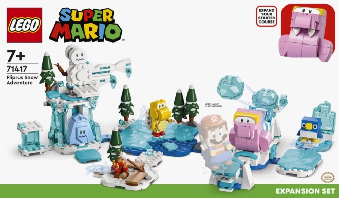 Avventura sulla neve di Fliprus - Set di espansione LEGO Super Mario