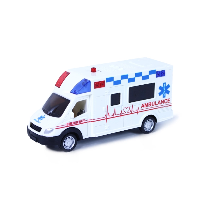 Luci e suoni come una vera ambulanza
