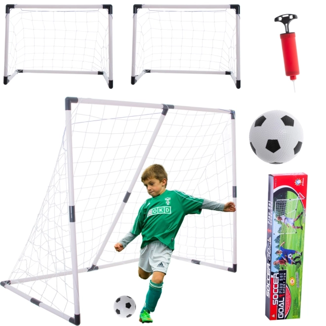 Porta da calcio per bambini 2 in 1