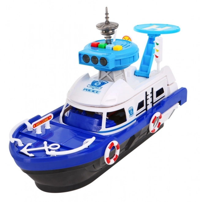 Nave da Polizia Interattiva 2 in 1 per Bambini 3+