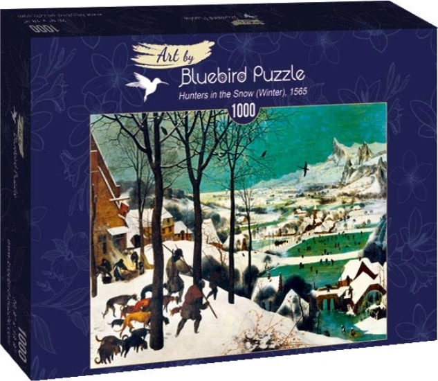 Puzzle Cacciatori nella Neve 1000 Pezzi