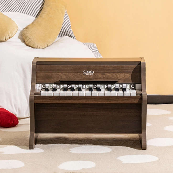 Pianoforte in legno per bambini Classic World