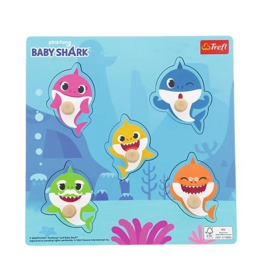 Puzzle in legno Baby Shark