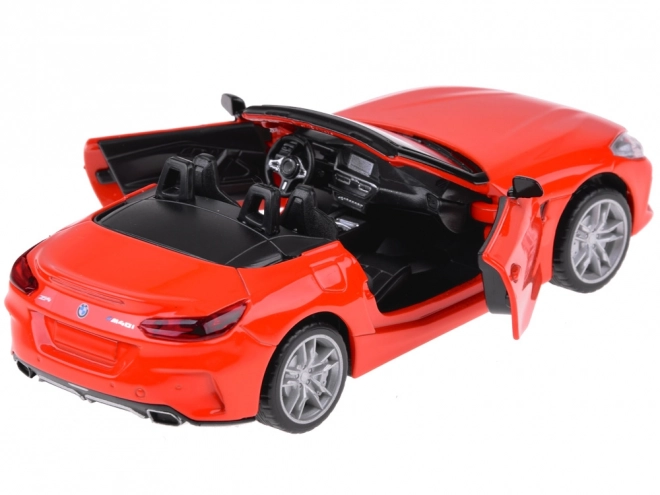 Auto metallico da collezione BMW Z4 M40i Cabriolet con luci