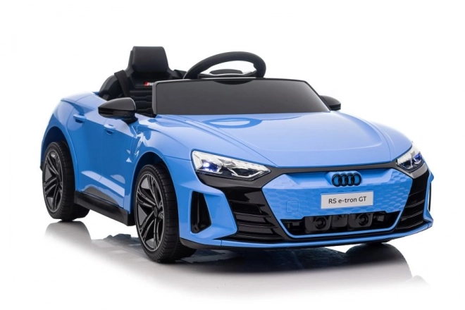 Auto a batteria AUDI e-tron GT blu