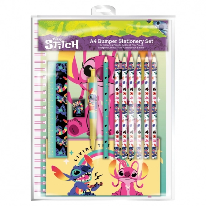 Set scolastico premium Stitch