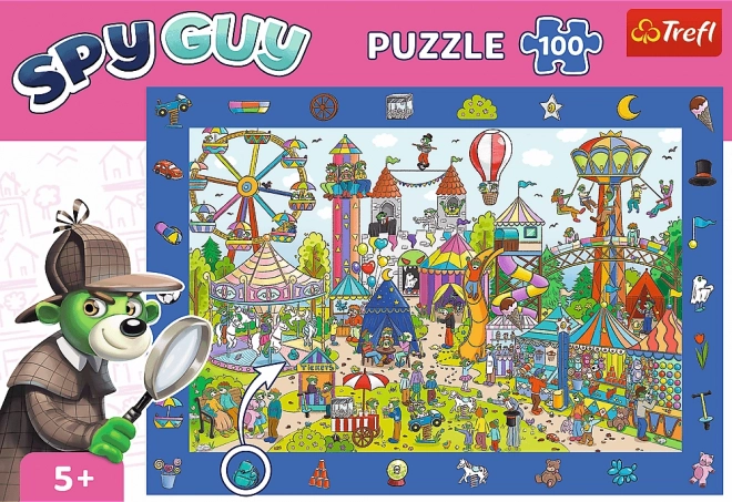 Puzzle 100 pezzi Osservazione Spy Guy Parco dei divertimenti