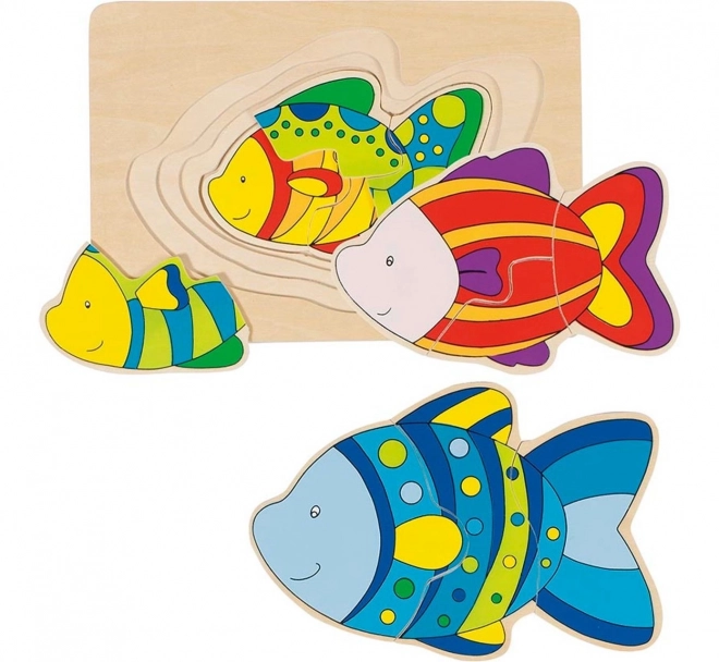 Puzzle a strati pesce GOKI