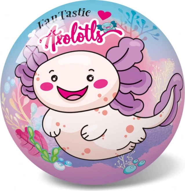Palla con motivo Axolotl 23 cm