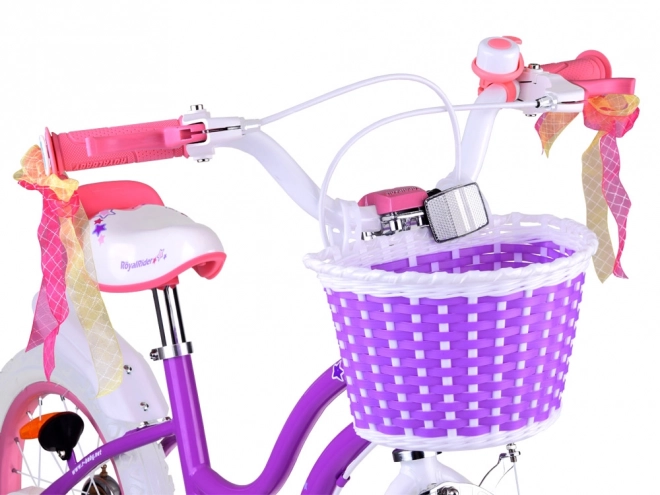 Bicicletta per ragazze Royal Baby Star Girl 14 pollici blu