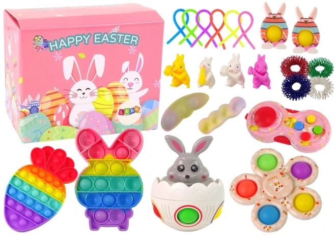 Set di Giocattoli Fidget di Pasqua Pop It