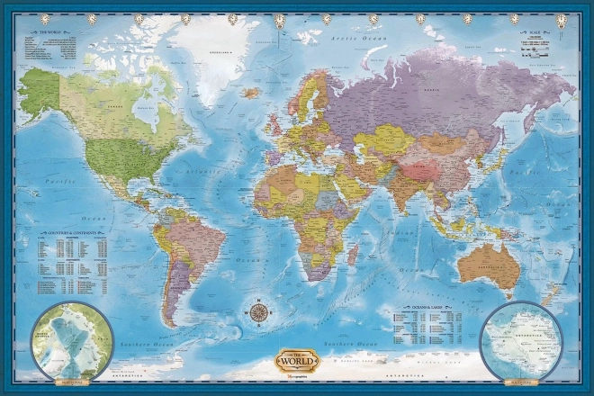 Puzzle Mappa del Mondo 5000 Pezzi