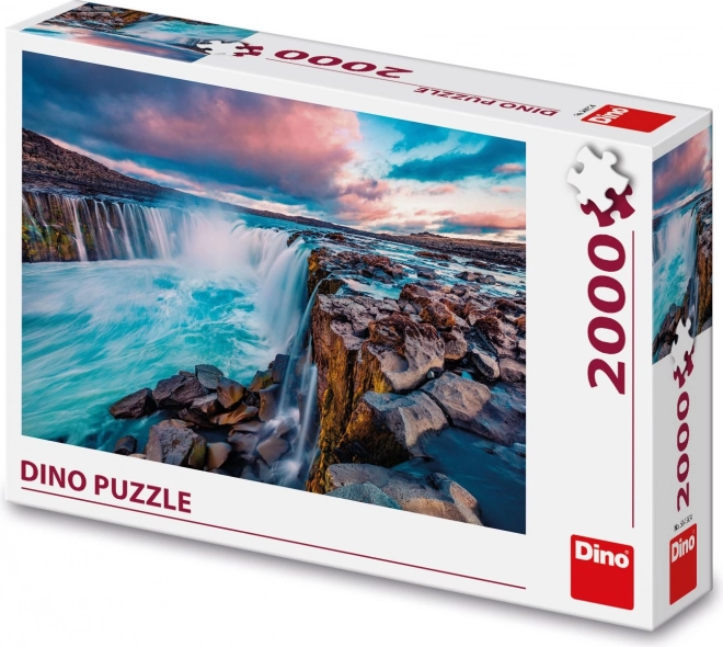 Puzzle Cascata Selfoss 2000 Pezzi